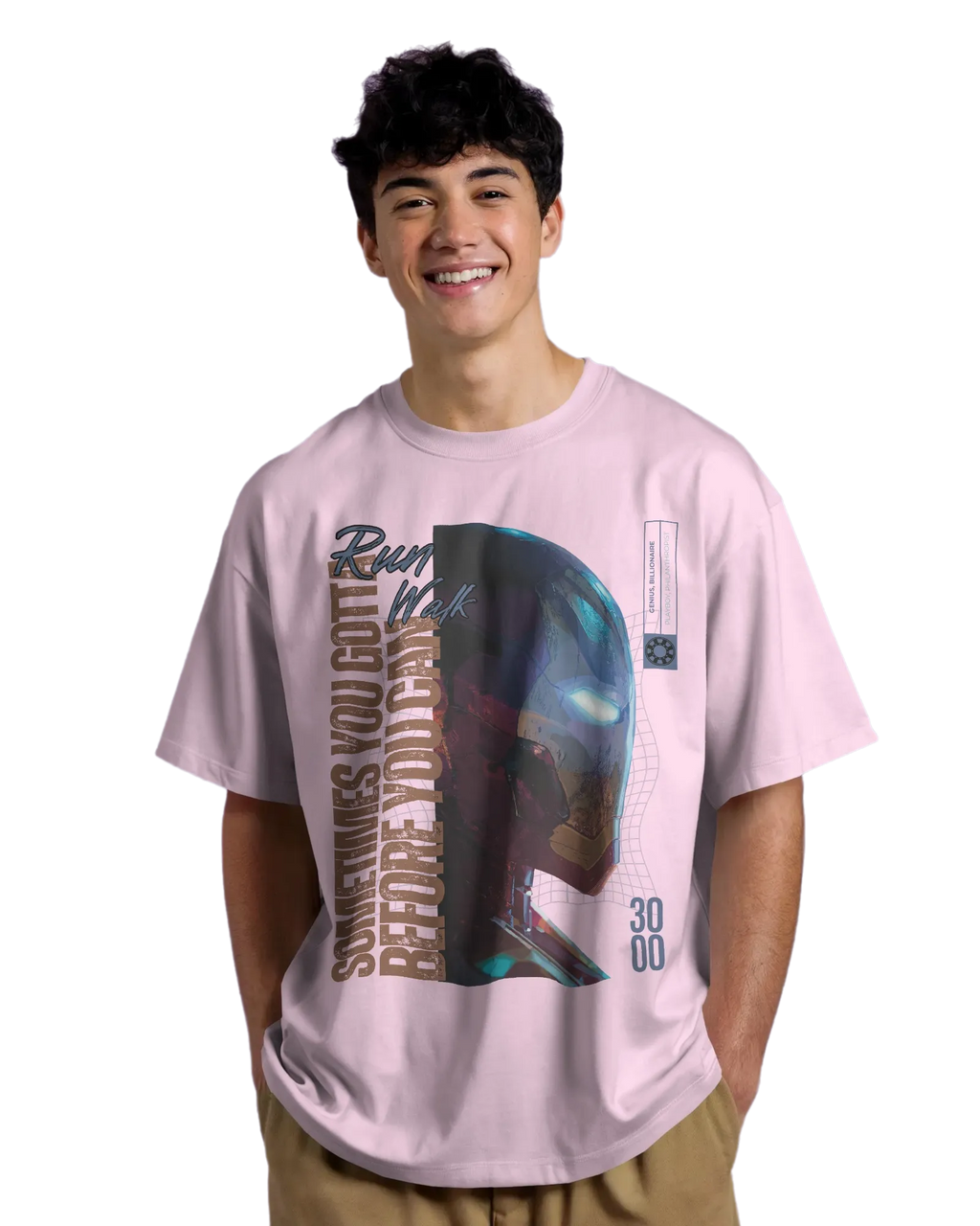 Iron Man - Marvel Terry Oversized Tee