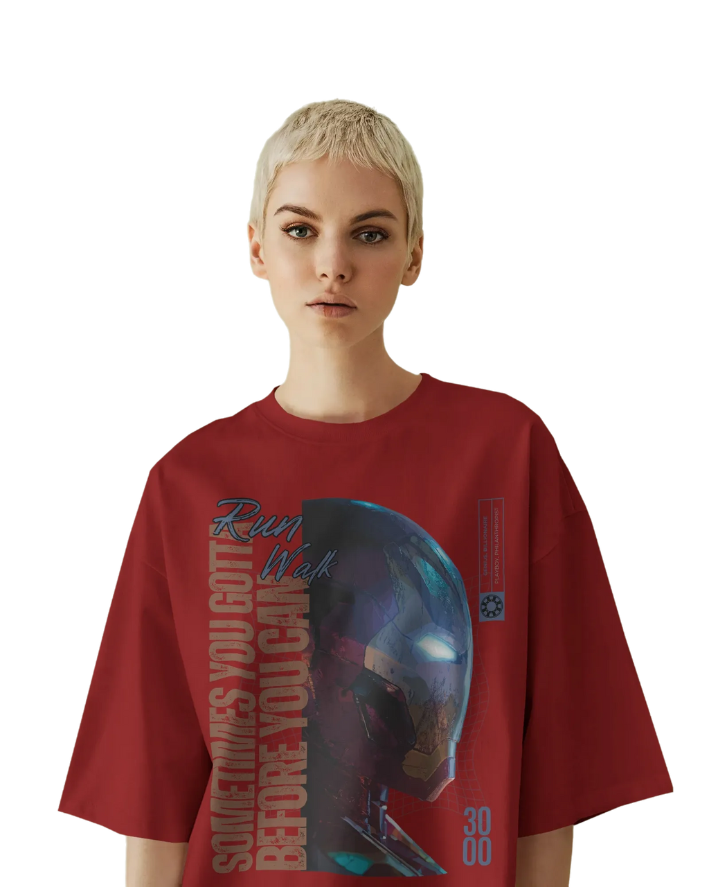 Iron Man - Marvel Terry Oversized Tee