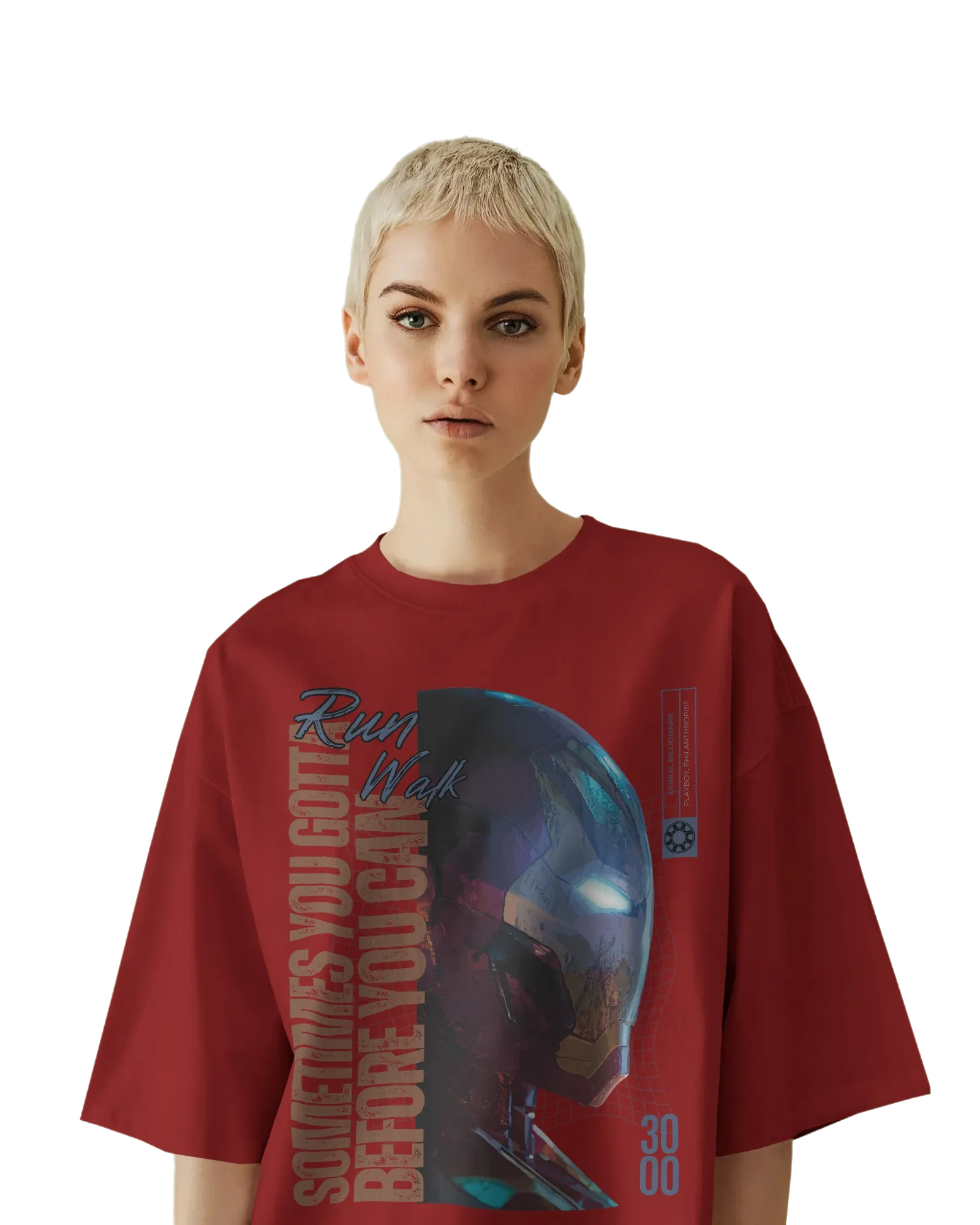 Iron Man - Marvel Terry Oversized Tee