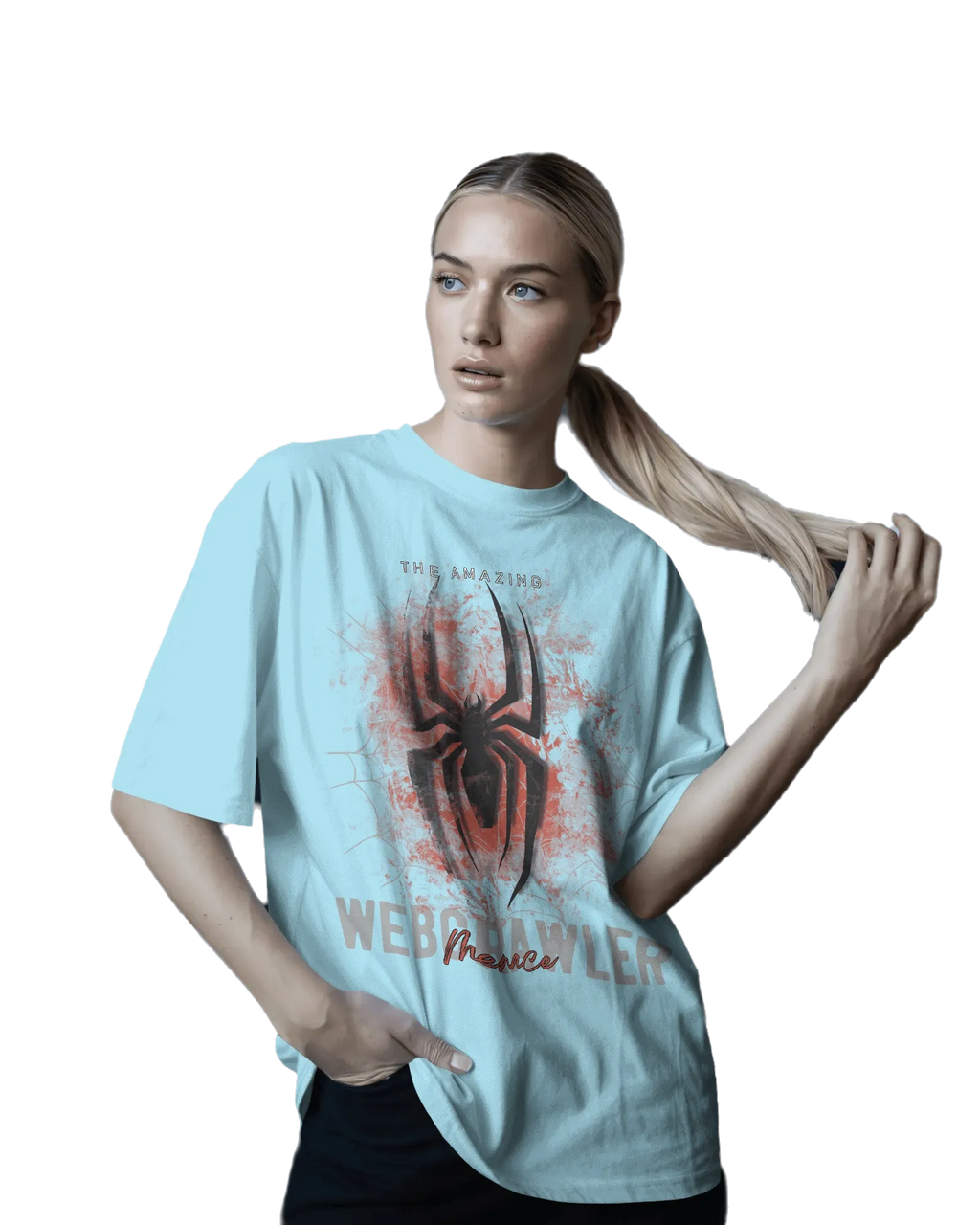 Menace Webcrawler - Marvel Terry Oversized Tee