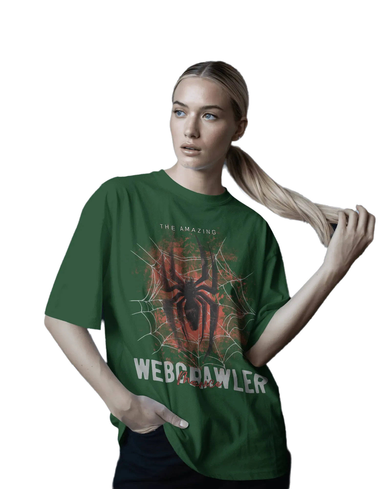 Menace Webcrawler - Marvel Terry Oversized Tee