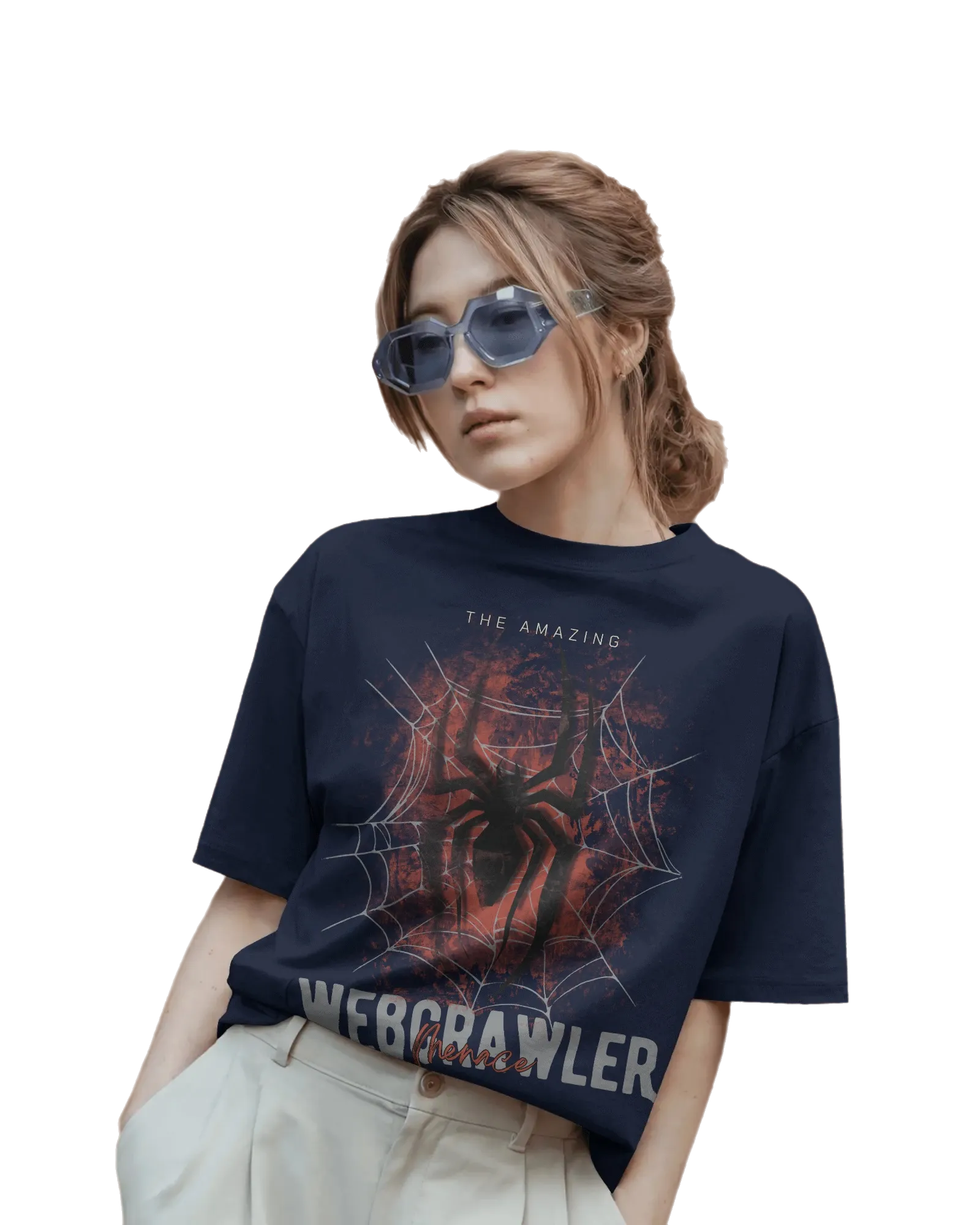 Menace Webcrawler - Marvel Terry Oversized Tee