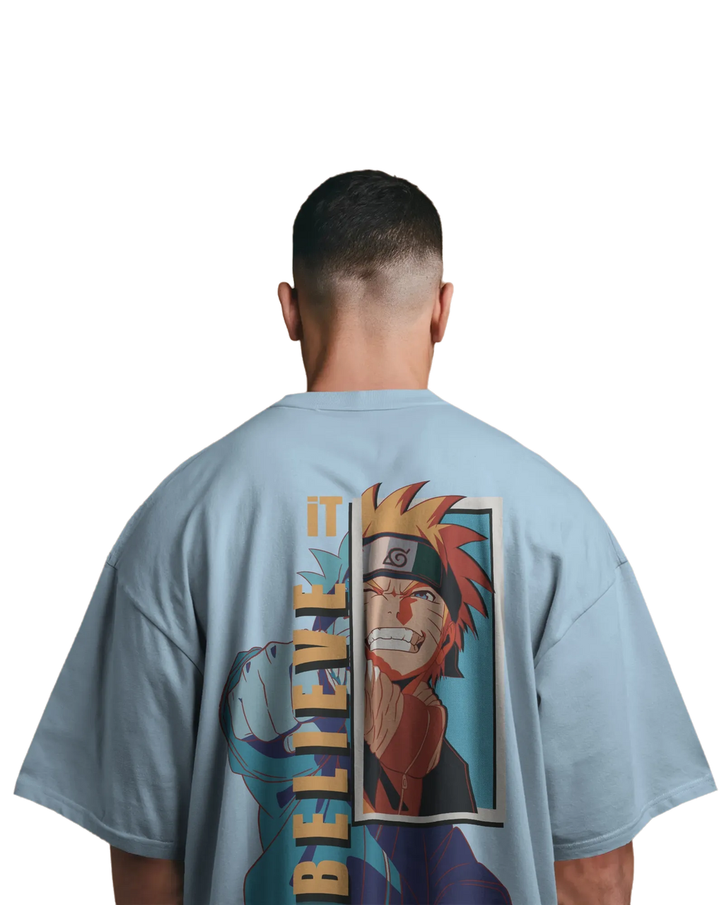 Believe It -  Naruto Terry Oversized Tee