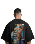 Believe It -  Naruto Terry Oversized Tee