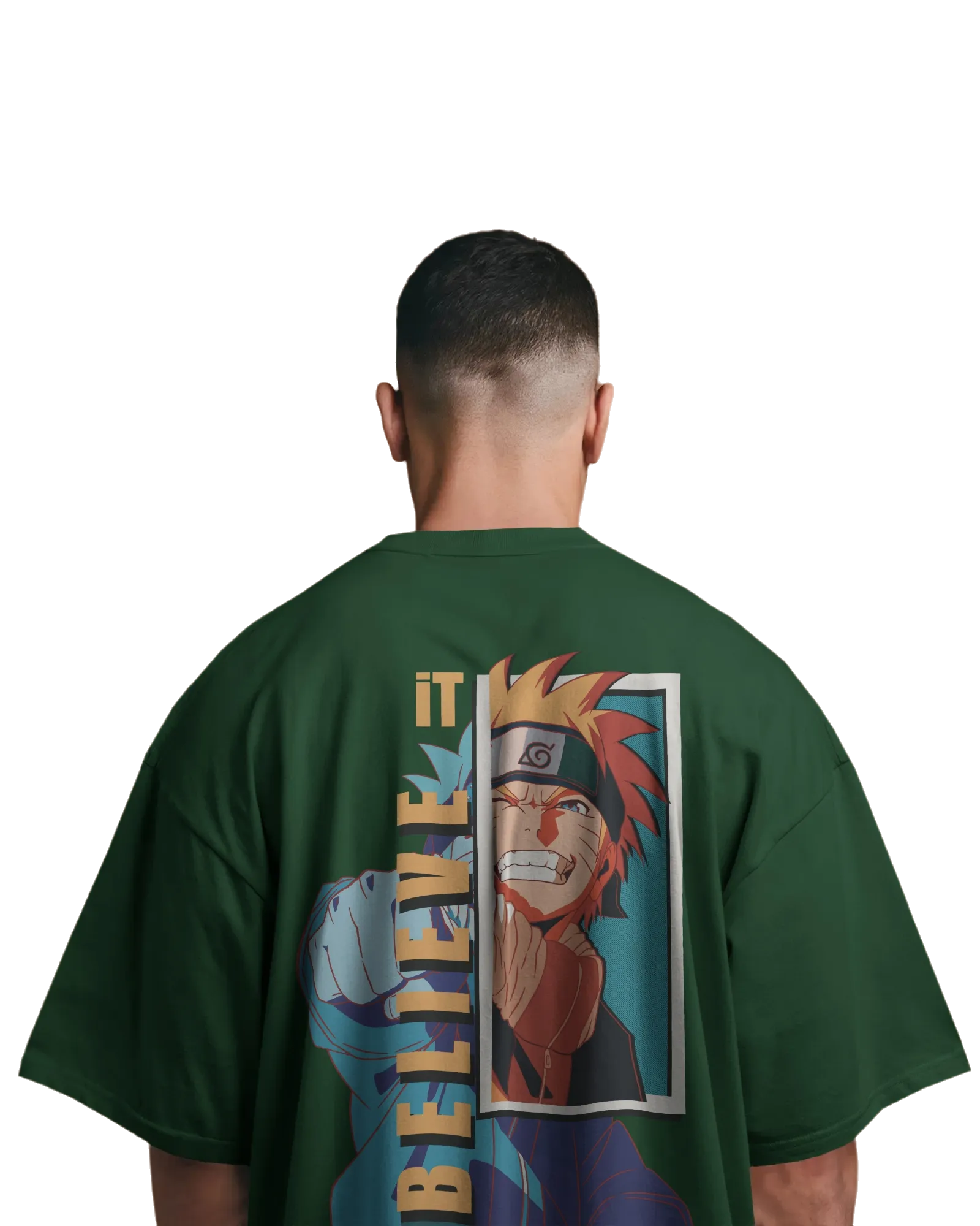 Believe It -  Naruto Terry Oversized Tee