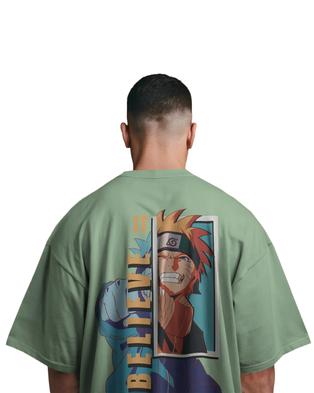 Believe It -  Naruto Terry Oversized Tee