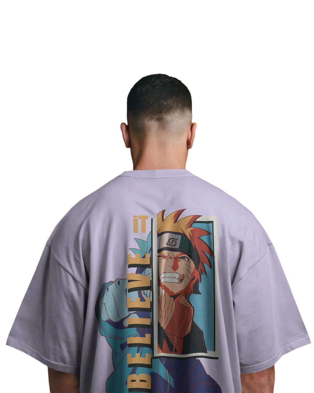 Believe It -  Naruto Terry Oversized Tee