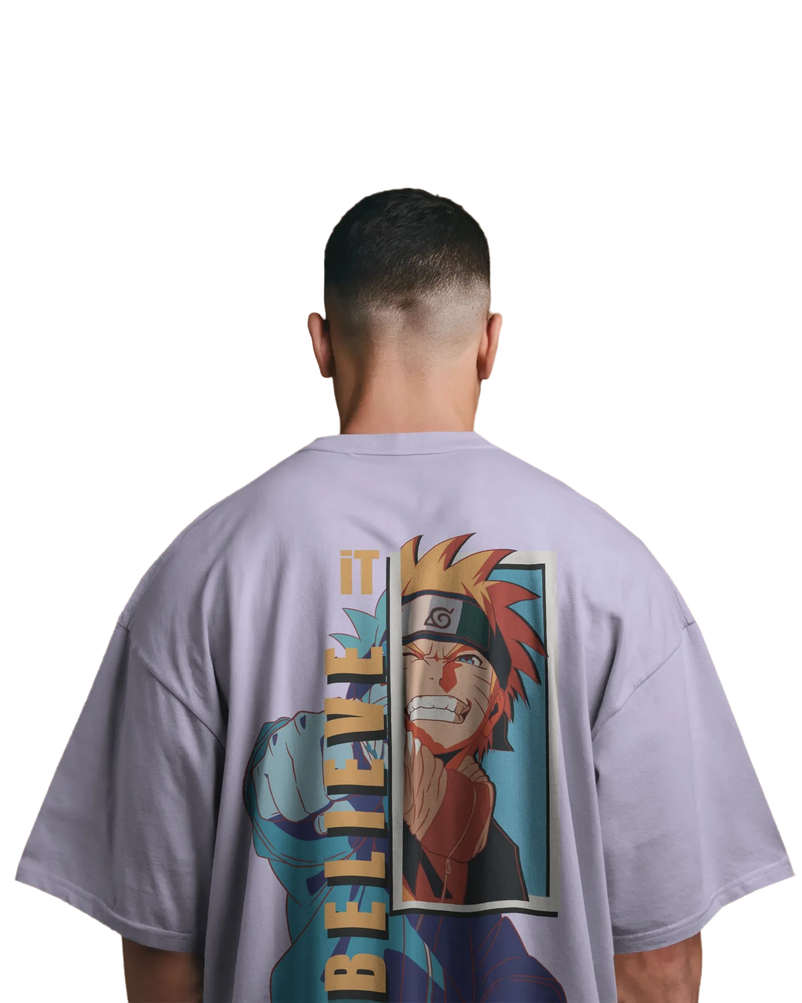 Believe It -  Naruto Terry Oversized Tee