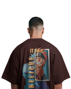 Believe It -  Naruto Terry Oversized Tee