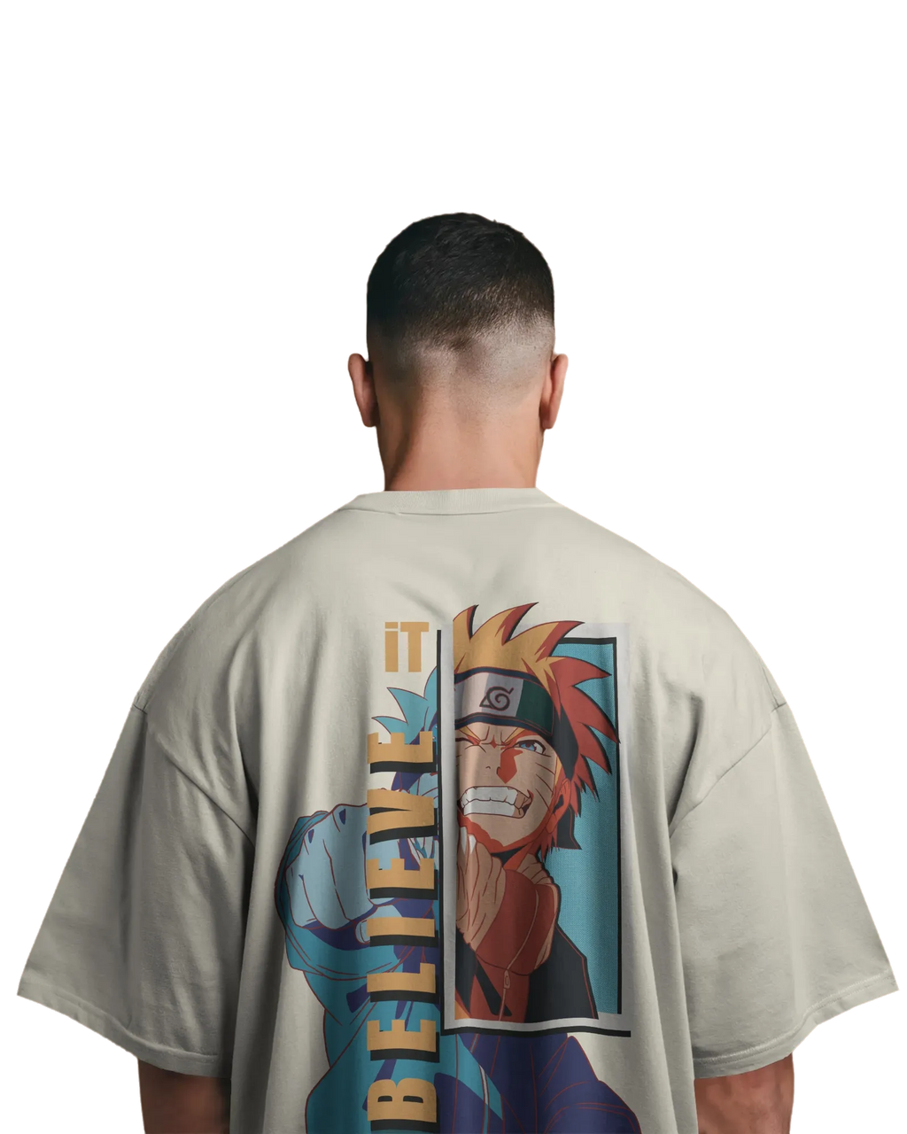 Believe It -  Naruto Terry Oversized Tee