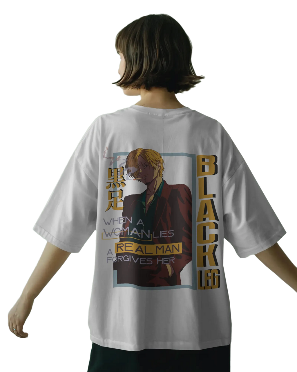 Chef's Code - One Piece Terry Oversized Tee