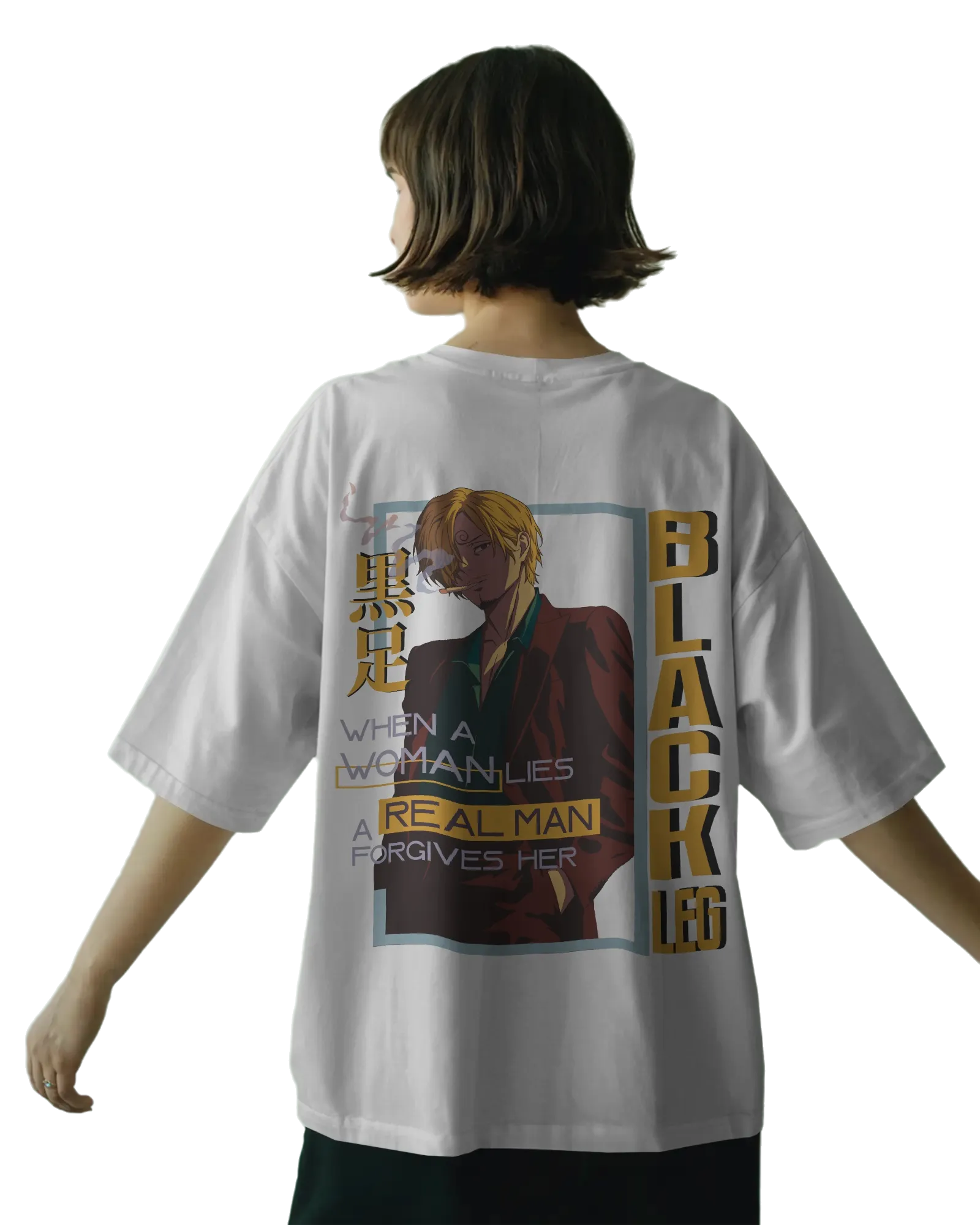 Chef's Code - One Piece Terry Oversized Tee