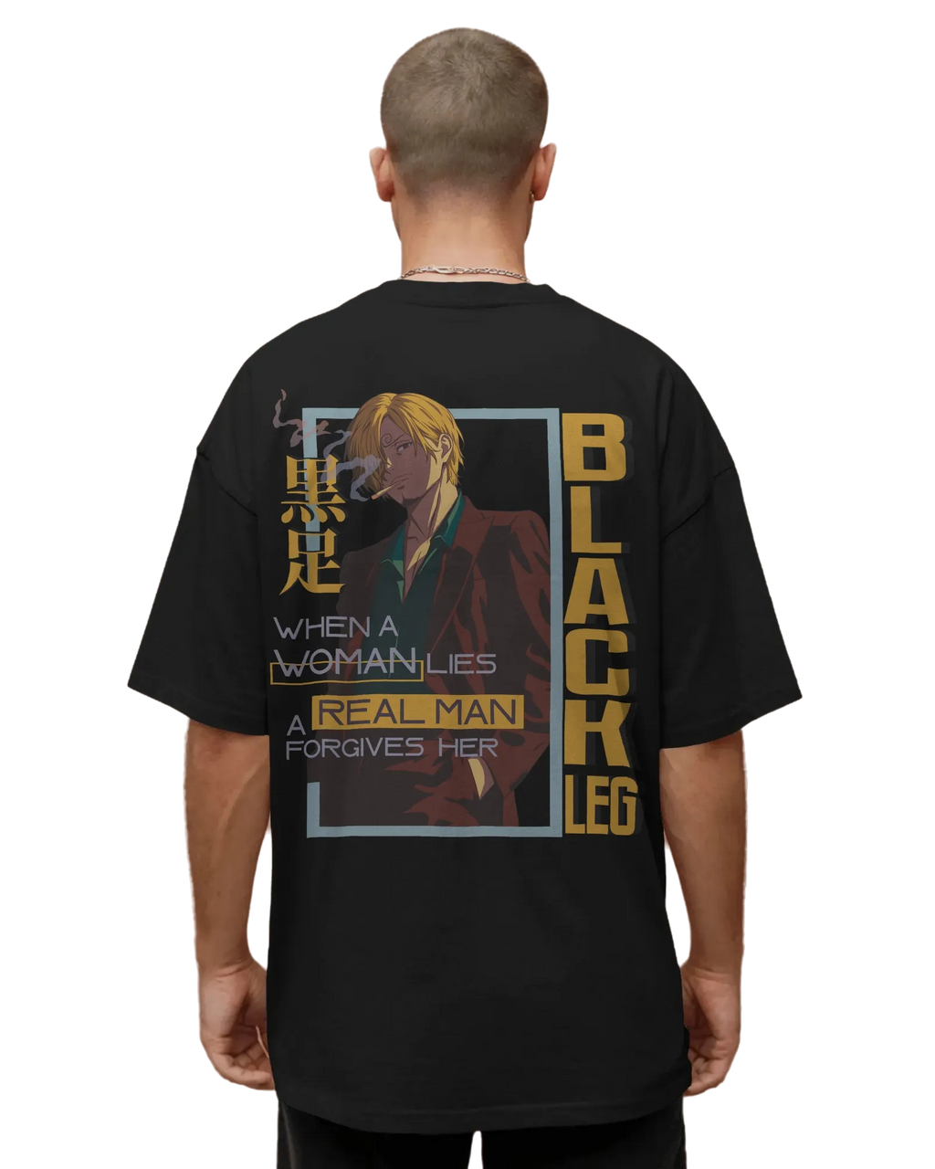 Chef's Code - One Piece Terry Oversized Tee