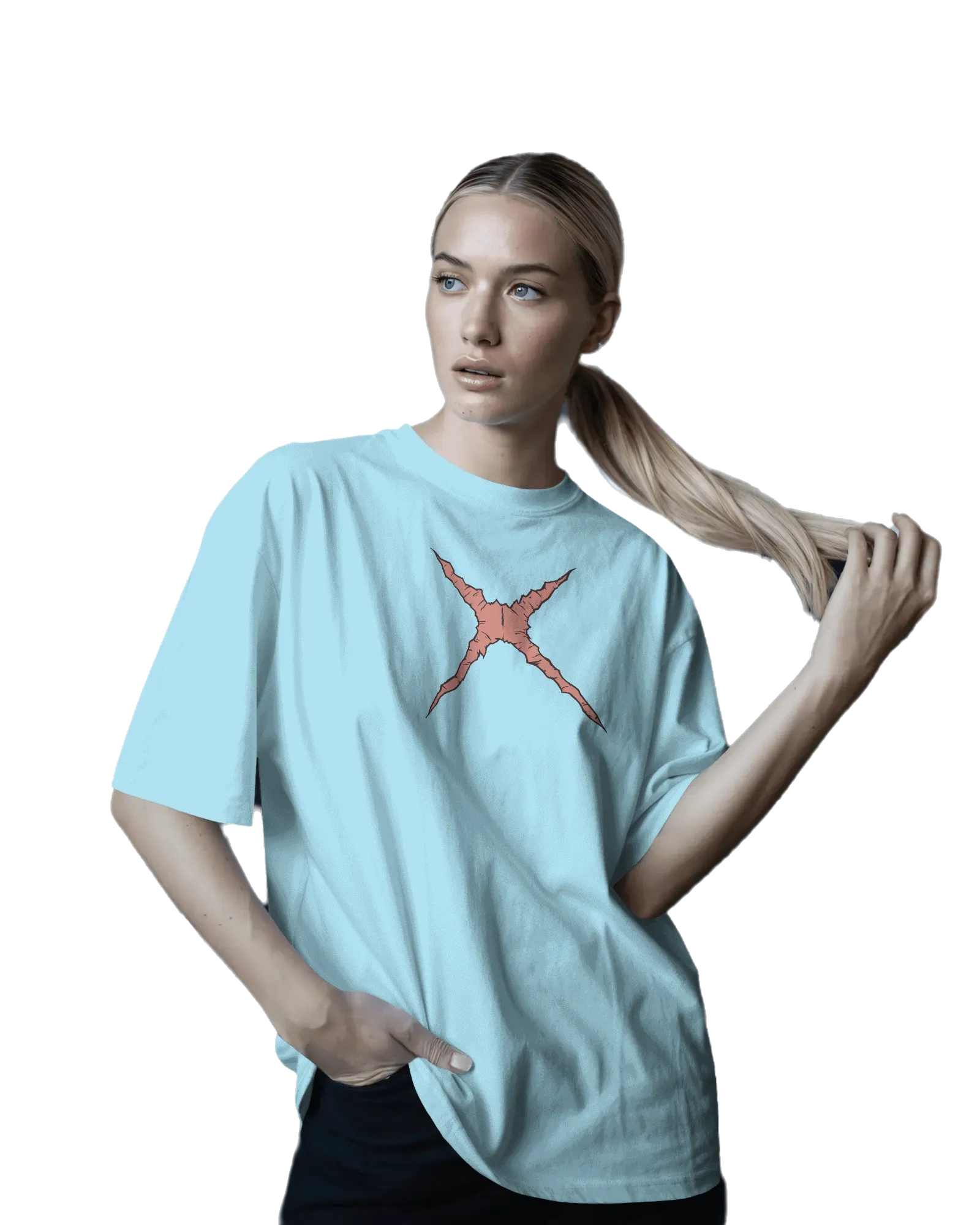 Gear 5 Awakening - One Piece Terry Oversized Tee