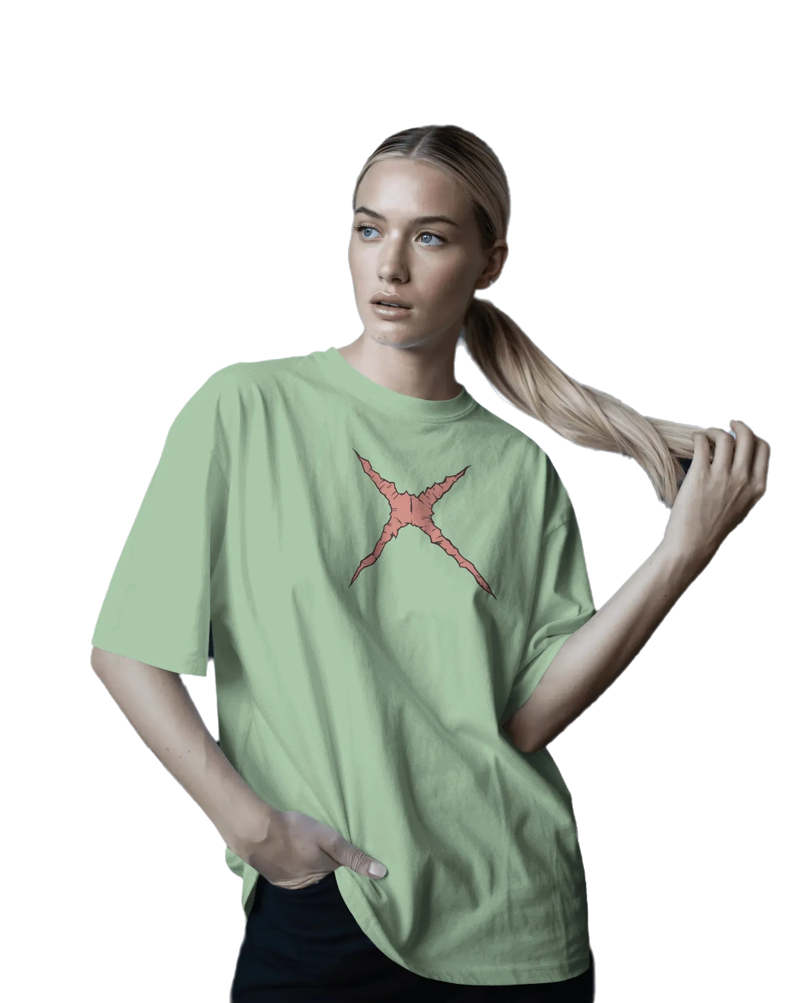 Gear 5 Awakening - One Piece Terry Oversized Tee