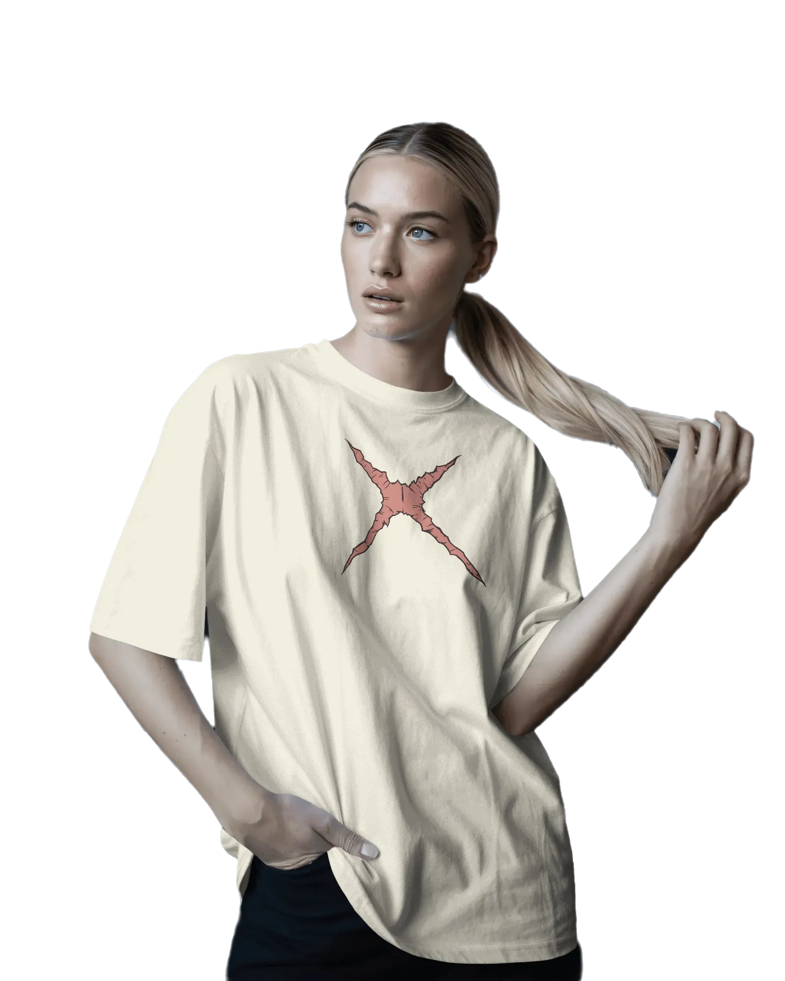 Gear 5 Awakening - One Piece Terry Oversized Tee