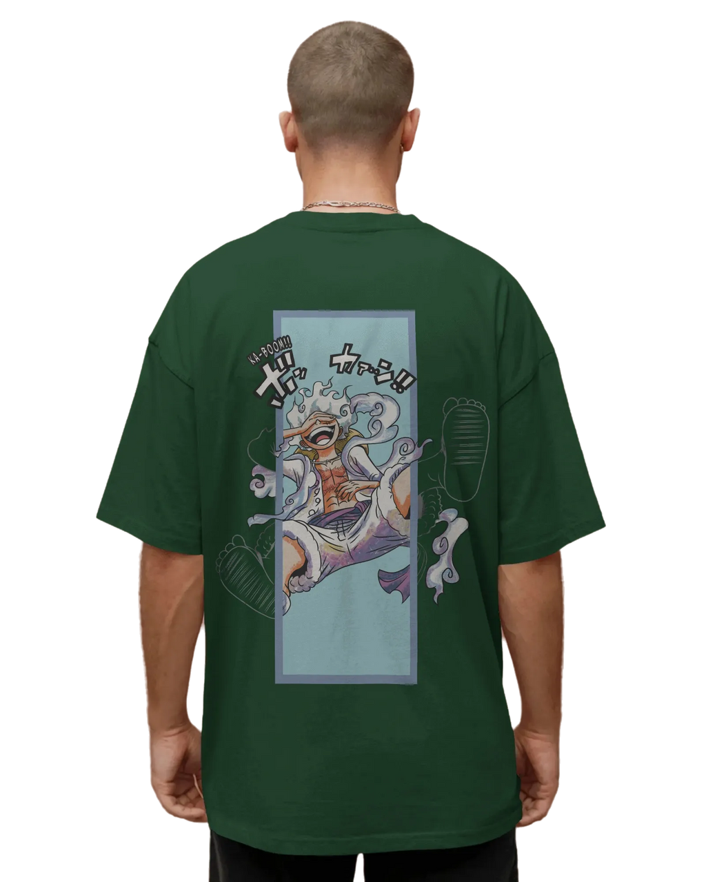 Gear 5 Awakening - One Piece Terry Oversized Tee
