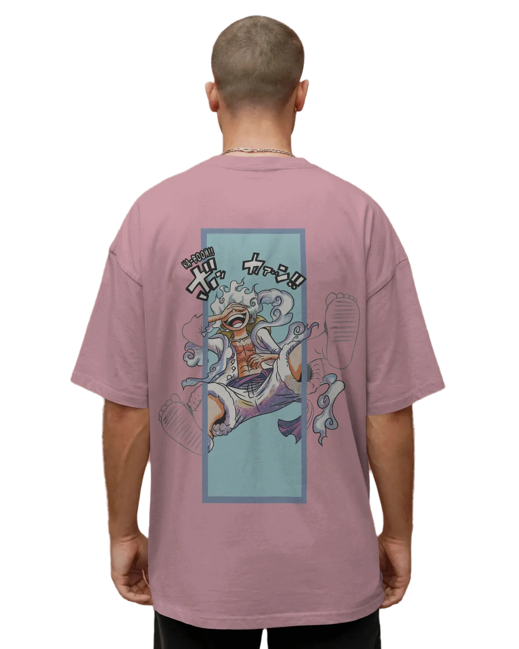 Gear 5 Awakening - One Piece Terry Oversized Tee