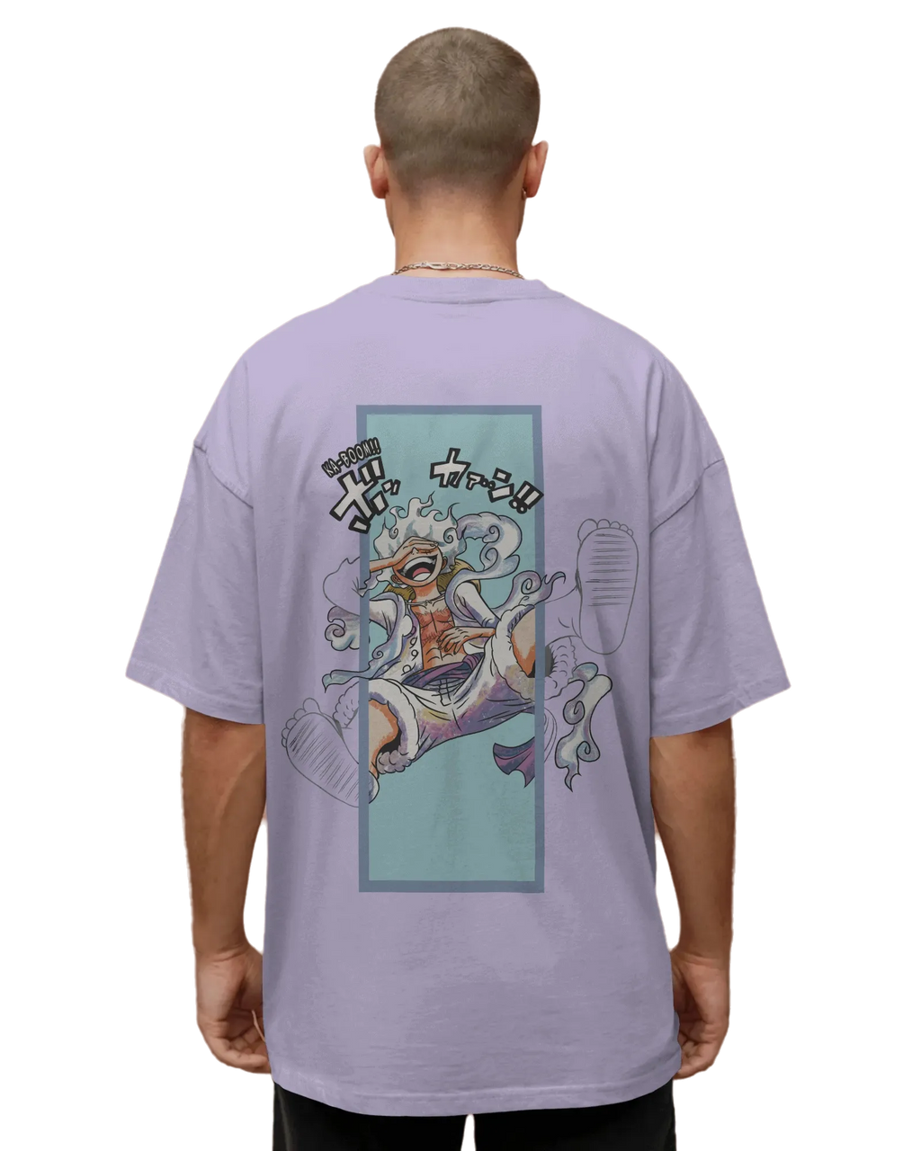 Gear 5 Awakening - One Piece Terry Oversized Tee