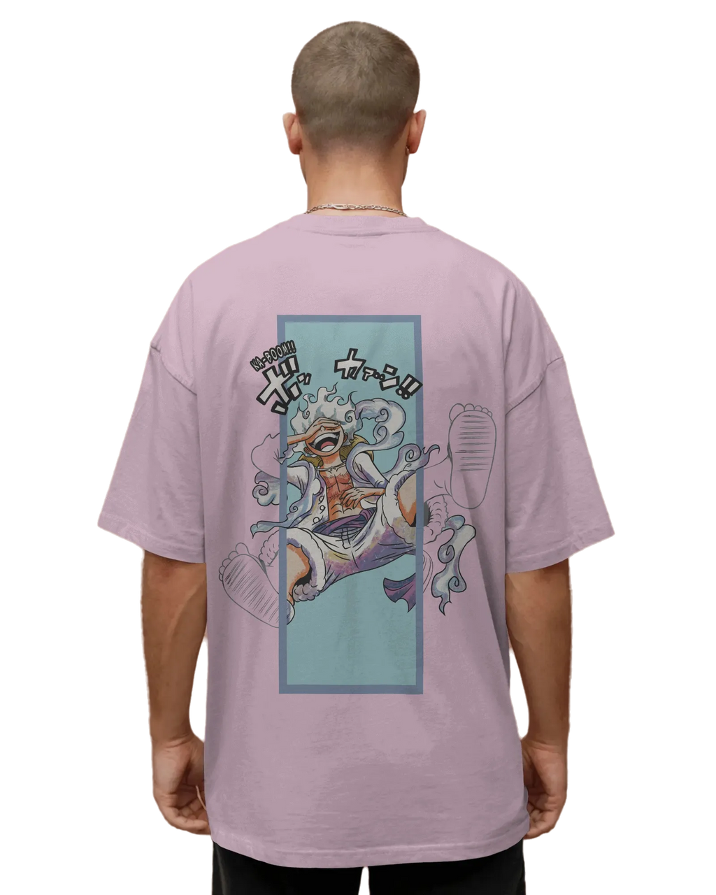 Gear 5 Awakening - One Piece Terry Oversized Tee