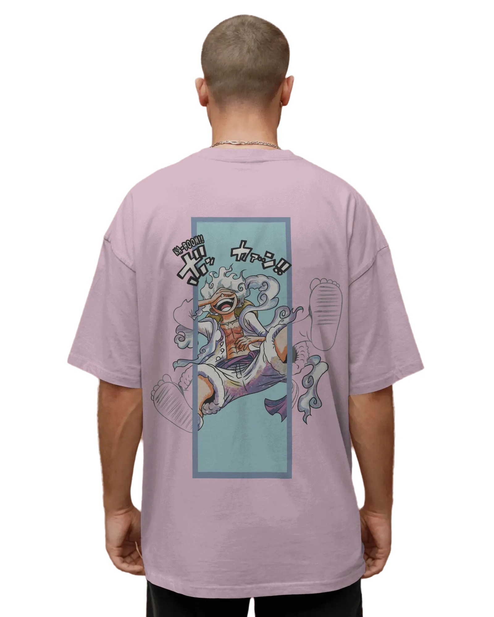Gear 5 Awakening - One Piece Terry Oversized Tee