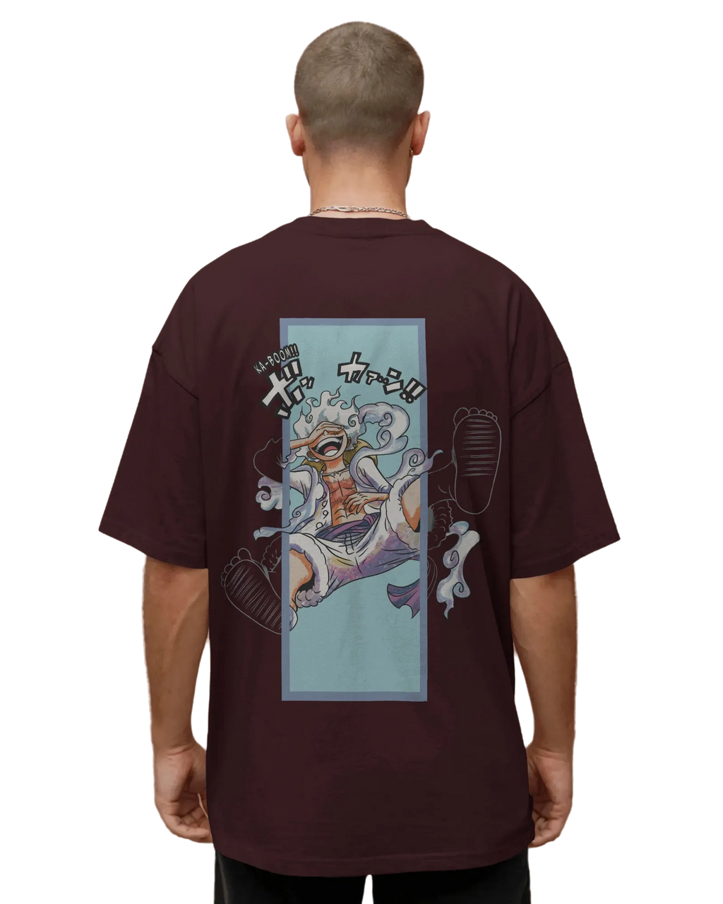 Gear 5 Awakening - One Piece Terry Oversized Tee