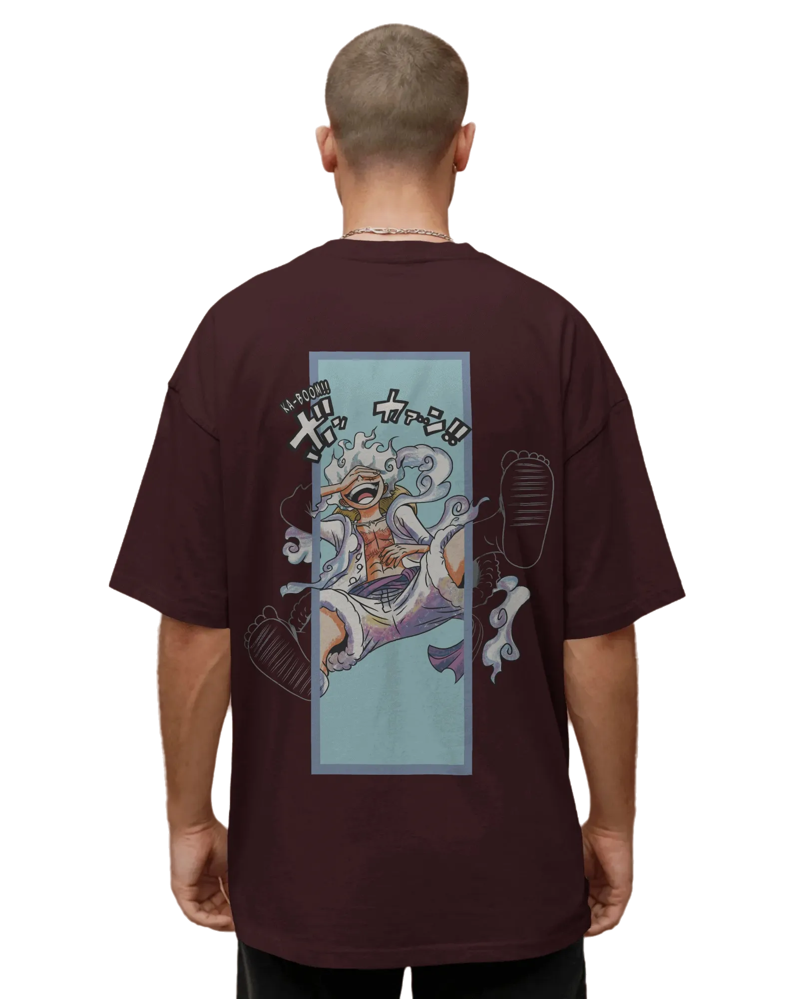 Gear 5 Awakening - One Piece Terry Oversized Tee
