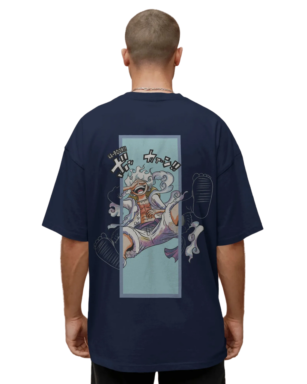 Gear 5 Awakening - One Piece Terry Oversized Tee