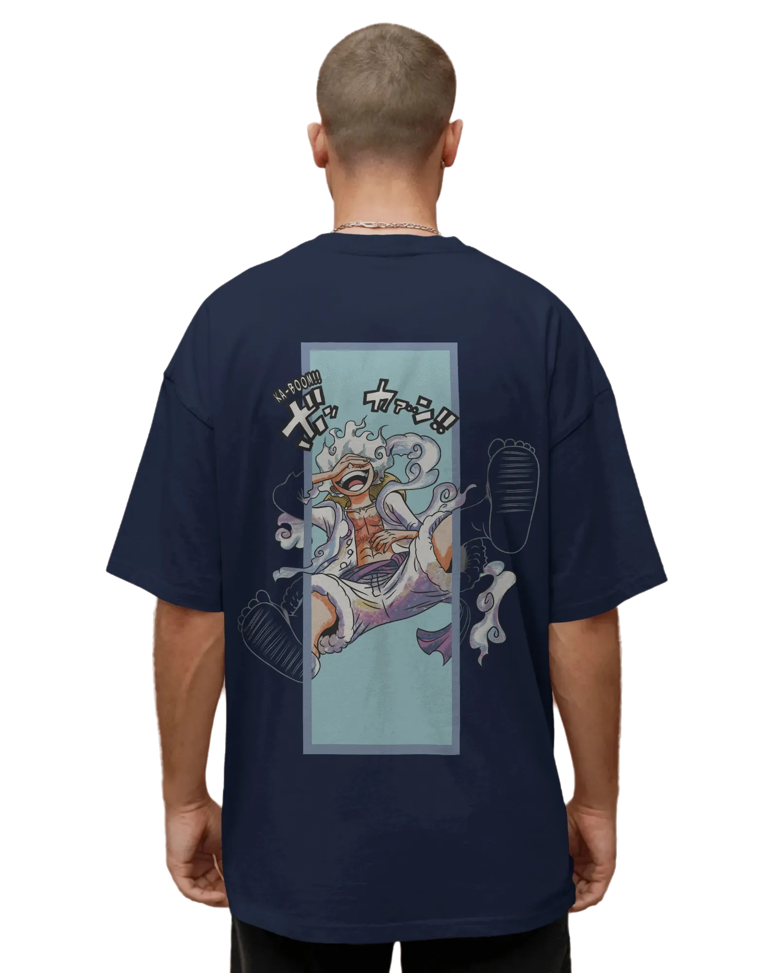 Gear 5 Awakening - One Piece Terry Oversized Tee