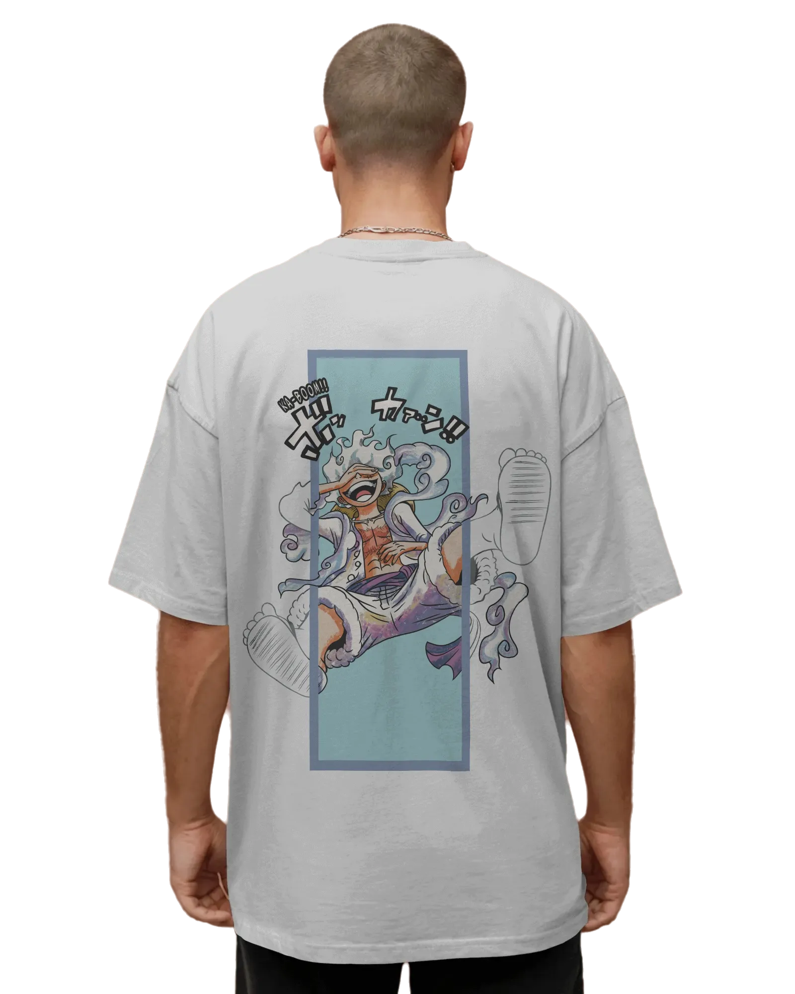 Gear 5 Awakening - One Piece Terry Oversized Tee