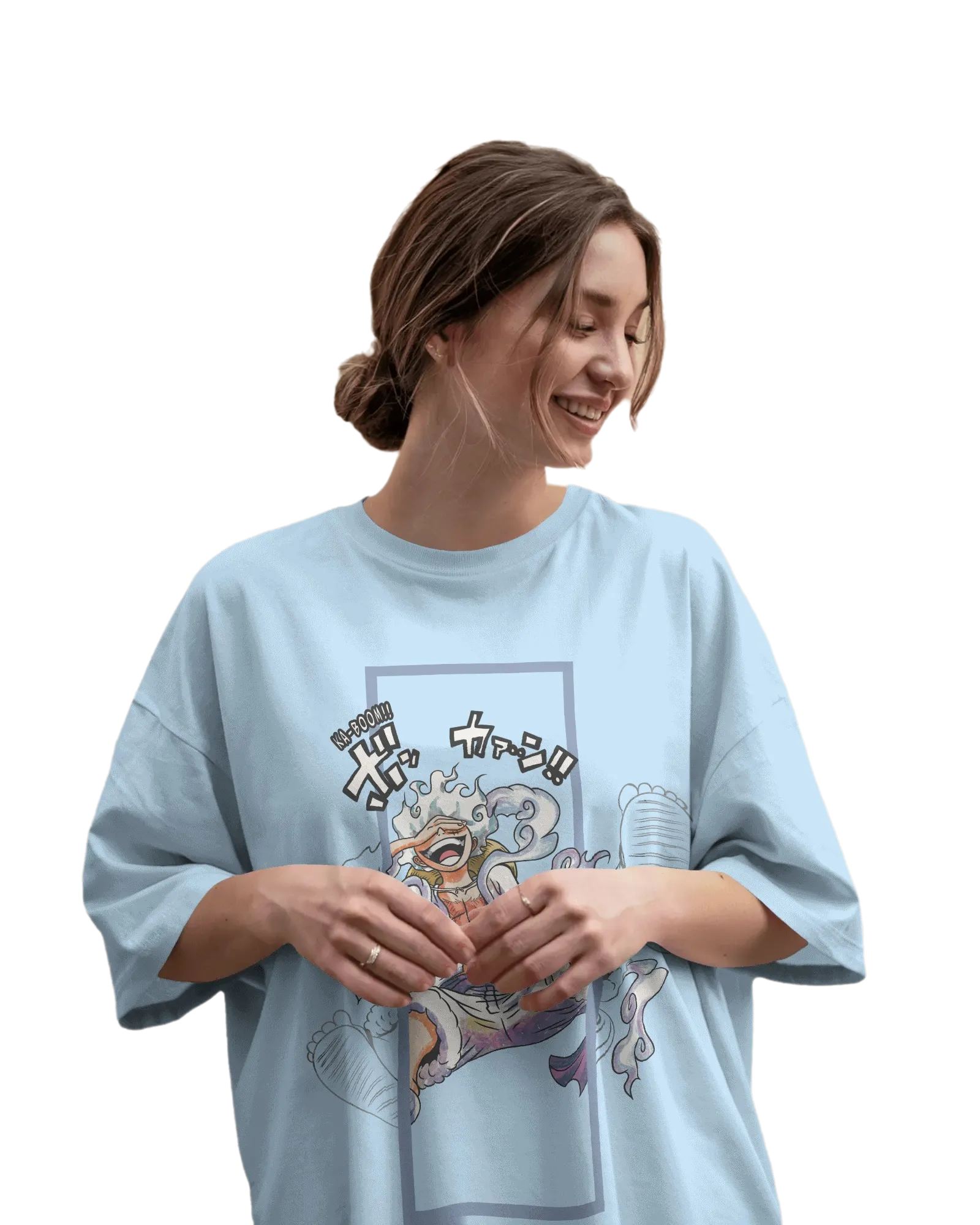 Gear 5 Luffy - Terry Oversized Tee