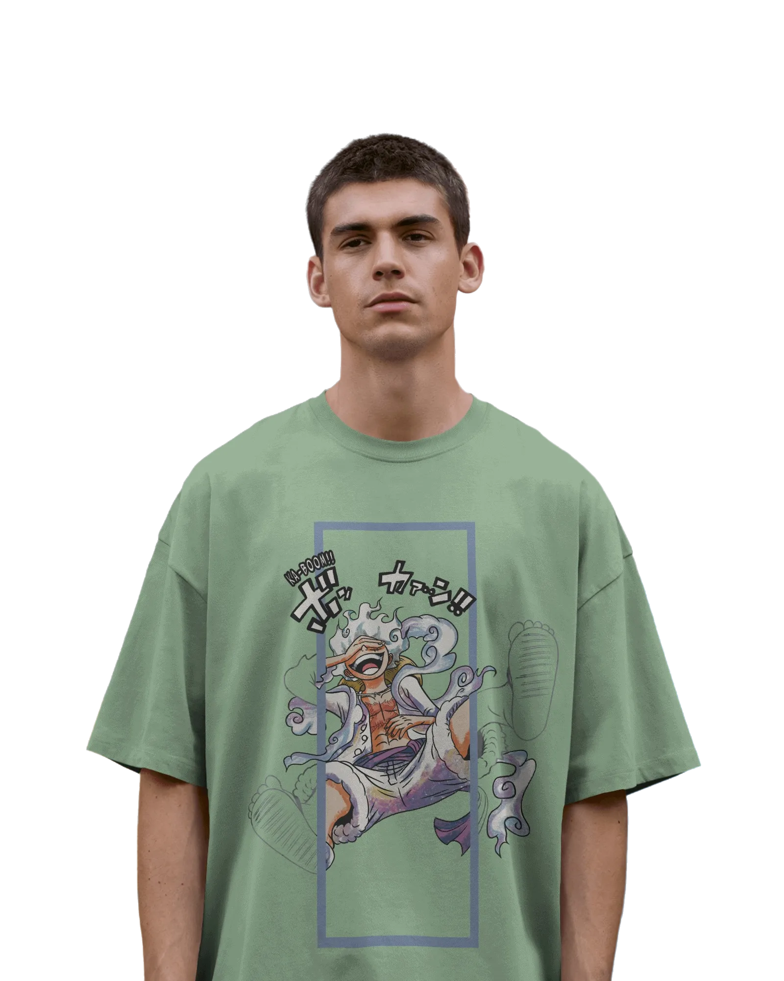 Gear 5 Luffy - Terry Oversized Tee