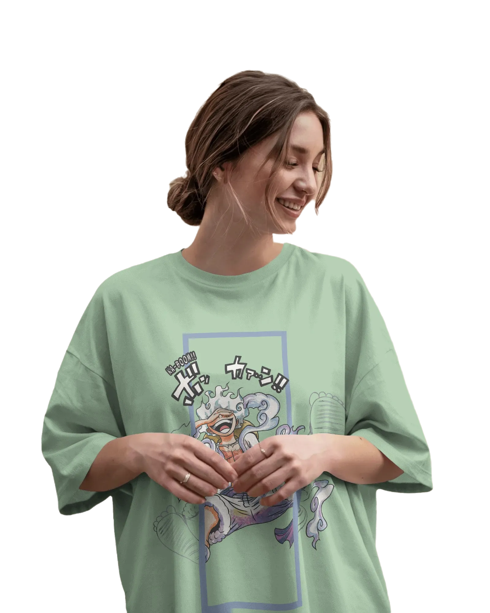 Gear 5 Luffy - Terry Oversized Tee