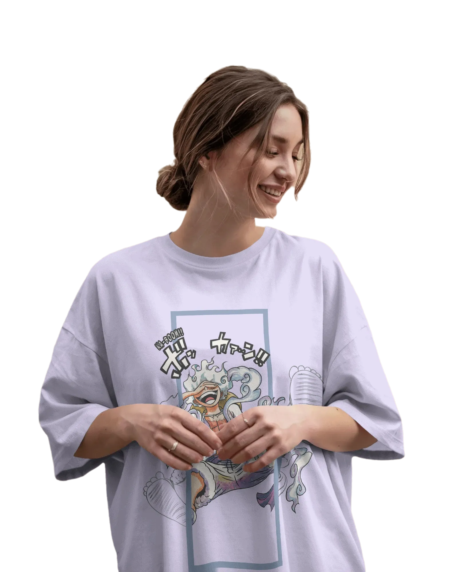 Gear 5 Luffy - Terry Oversized Tee