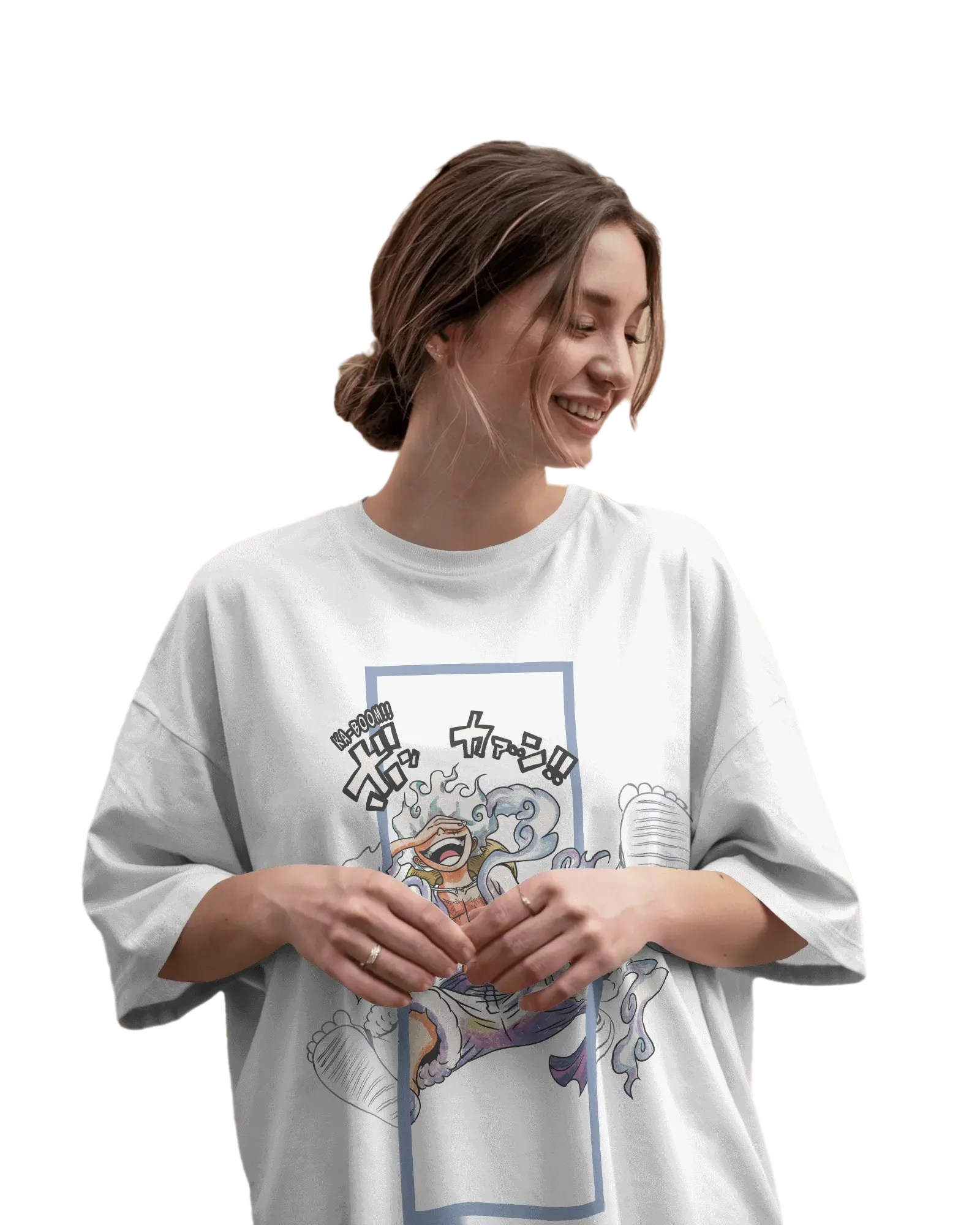 Gear 5 Luffy - Terry Oversized Tee