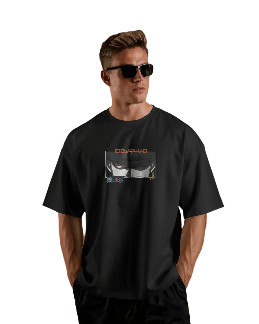 Zoro King of Hell - One Piece Terry Oversized Tee