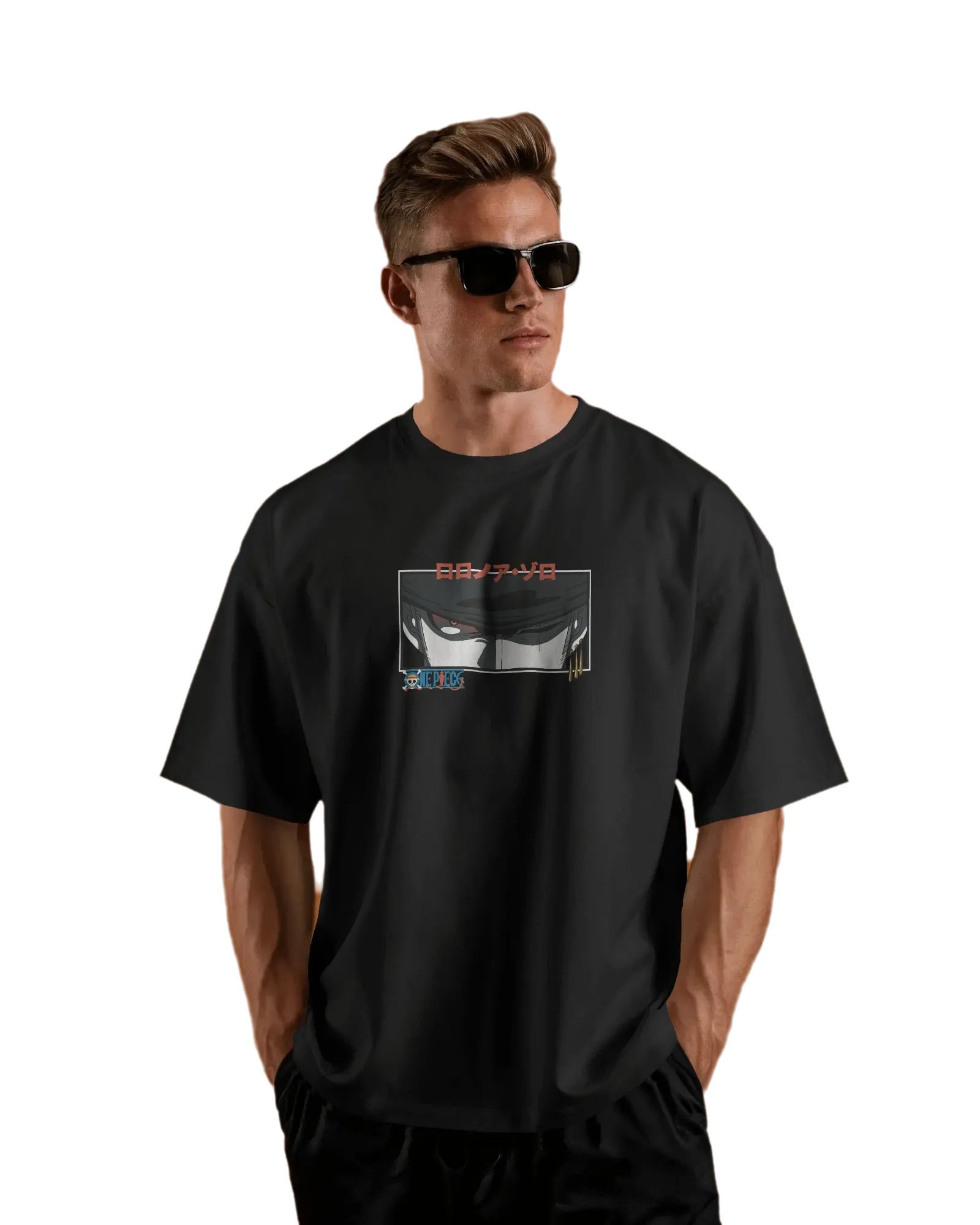 Zoro King of Hell - One Piece Terry Oversized Tee