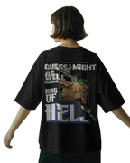 Zoro King of Hell - One Piece Terry Oversized Tee