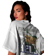 Zoro King of Hell - One Piece Oversized Classic T-Shirt