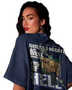 Zoro King of Hell - One Piece Oversized Classic T-Shirt