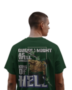 Zoro King of Hell - One Piece Oversized Classic T-Shirt