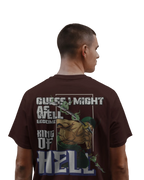 Zoro King of Hell - One Piece Oversized Classic T-Shirt