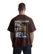 Zoro King of Hell - One Piece Terry Oversized Tee