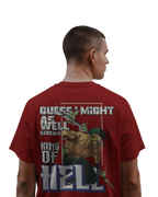 Zoro King of Hell - One Piece Oversized Classic T-Shirt