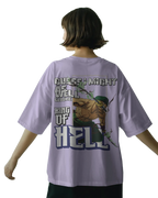 Zoro King of Hell - One Piece Terry Oversized Tee