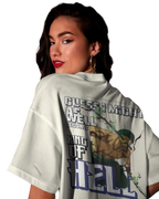 Zoro King of Hell - One Piece Oversized Classic T-Shirt