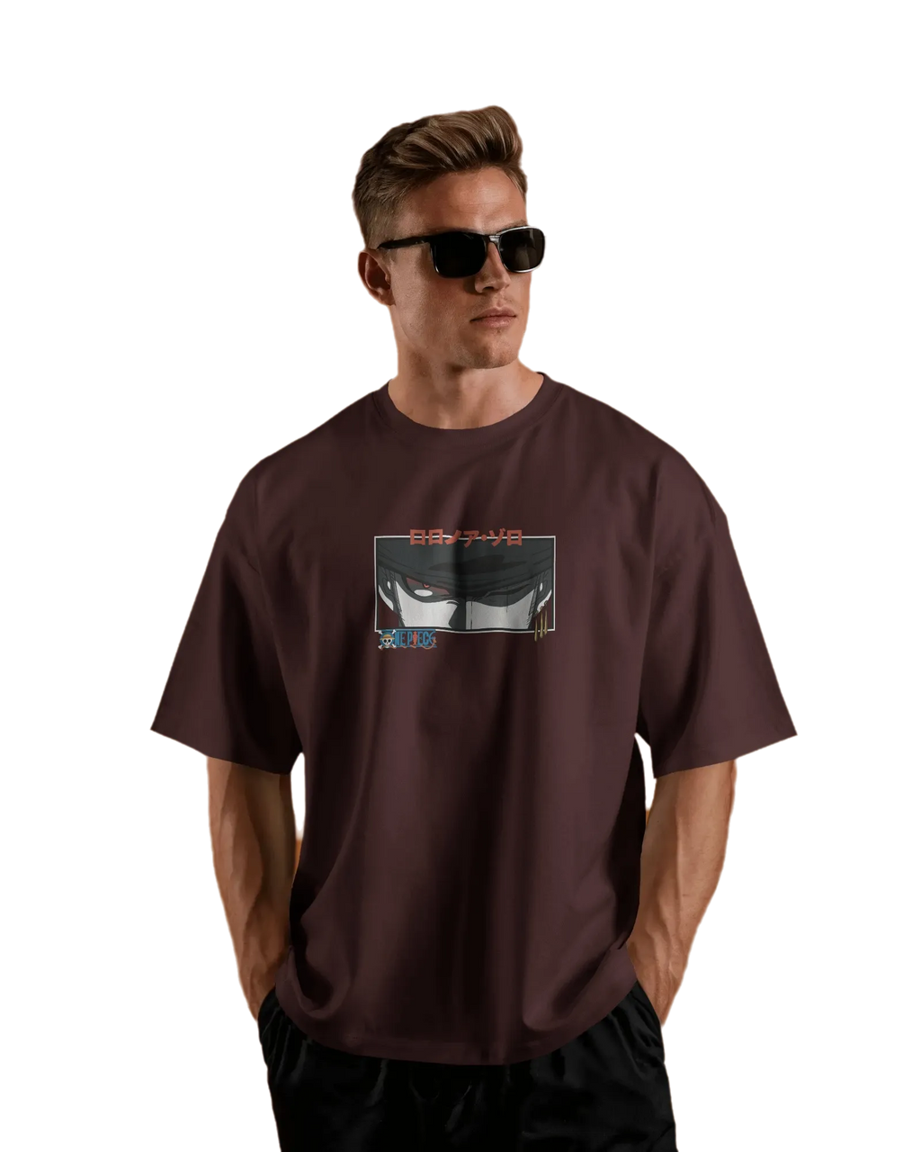 Zoro King of Hell - One Piece Terry Oversized Tee
