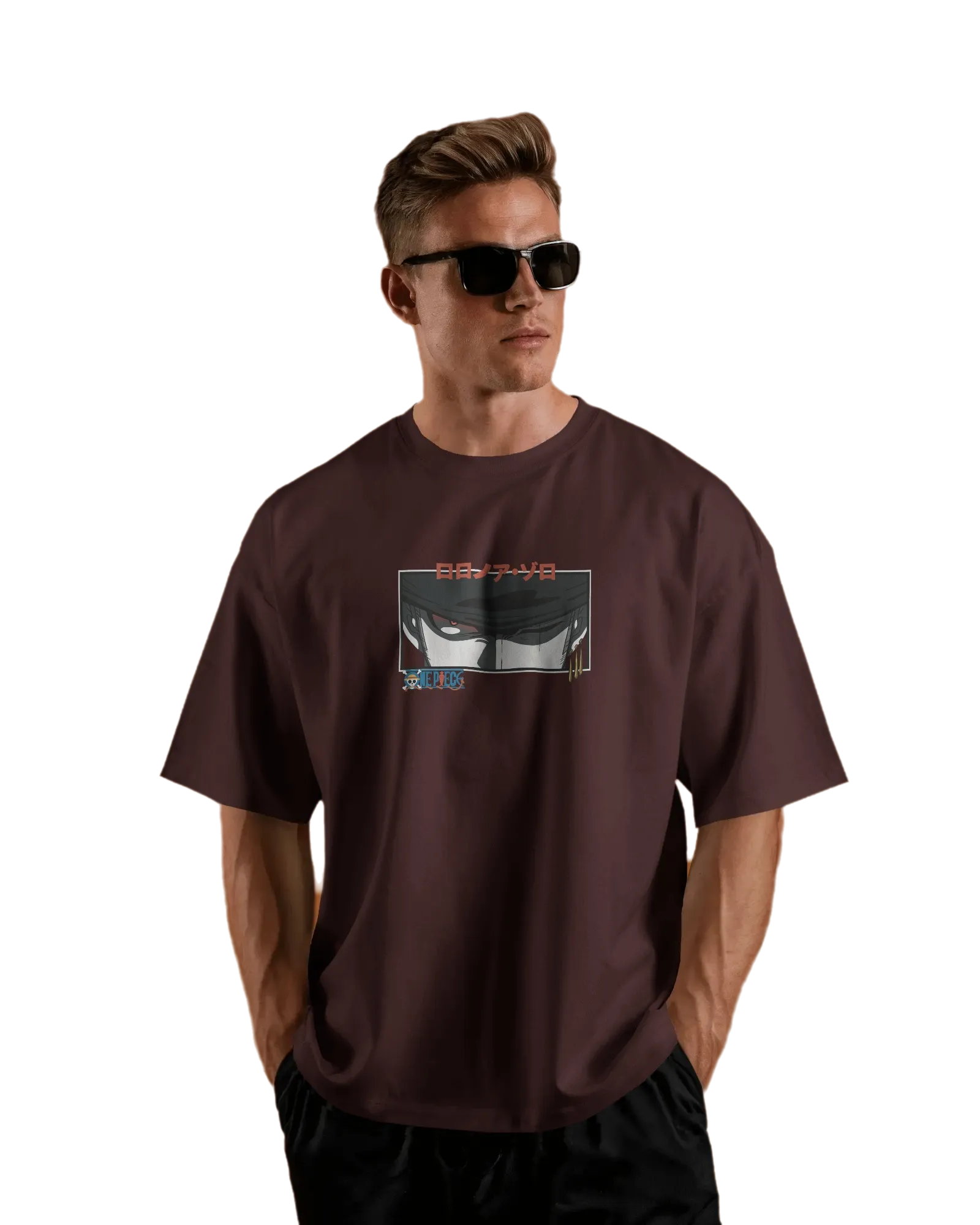 Zoro King of Hell - One Piece Terry Oversized Tee