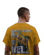 Zoro King of Hell - One Piece Oversized Classic T-Shirt