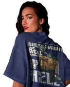 Zoro King of Hell - One Piece Oversized Classic T-Shirt